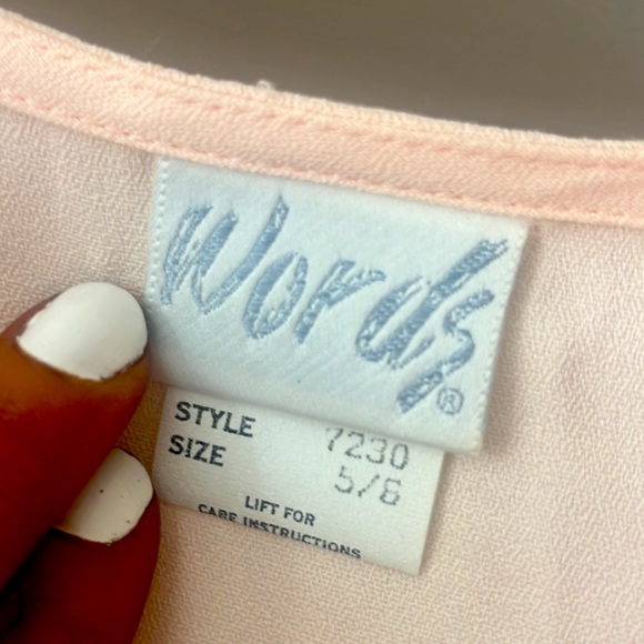 Vintage Words dress - Picture 4 of 7